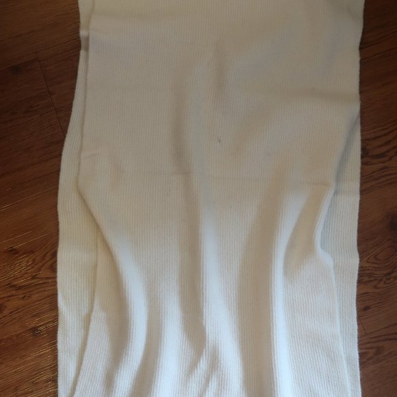 New W Tags Womens J. Crew Cream Scarf* - Picture 4 of 4